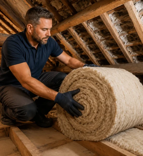 Sheep and Rock Wool Loft Insulation Essex (2)